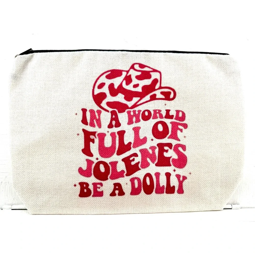 Canvas Cosmetic Bag 